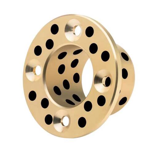 油衬套法兰自润滑石墨铜套OFP03