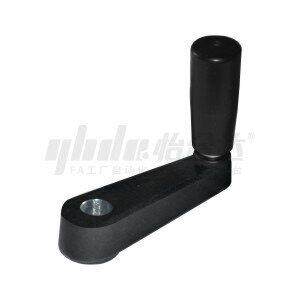 摇把手机床手摇柄 摇柄E-HAE01-11-R64-R80-R100圆孔方孔型摇手柄