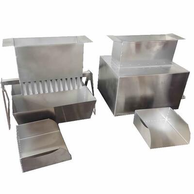 KER-86型煤样二分器201不锈钢厚度0.7mm敞开式和密封式试样筛分