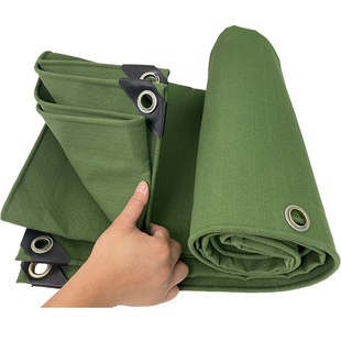 加厚耐磨有机硅帆布防雨布蓬布户外保温透气帆布防水布特厚篷布