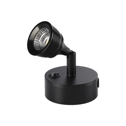 免布线充电LED3W5W壁灯无线磁吸射灯酒柜背景墙照画卧室床头阅读