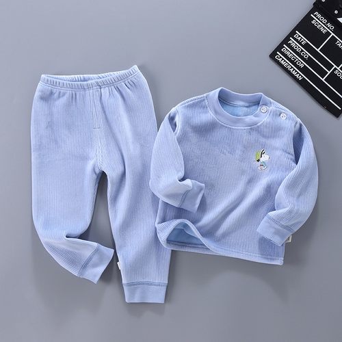 儿童保暖内衣套装加绒加厚童装秋衣秋裤男女童冬装睡衣打底两件套