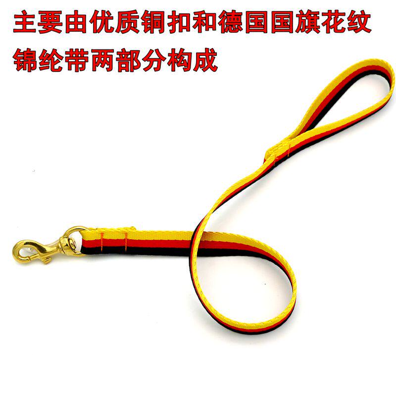狗狗牵引绳短牵遛狗绳边牧大中小型犬泰迪金毛马犬德牧家用牵引带