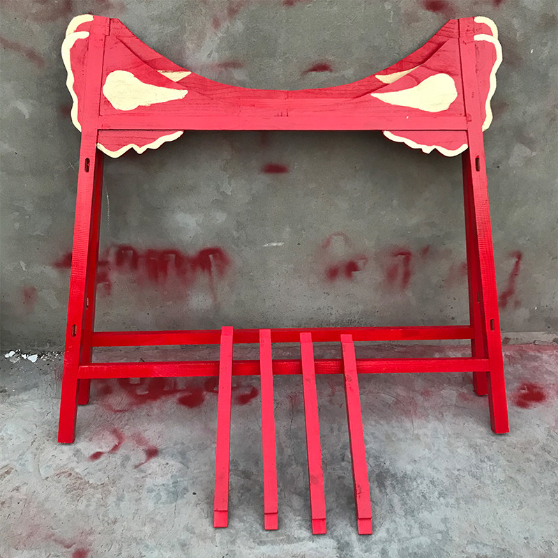 16寸18寸20寸24寸1/1.5/2米铁质木质立式鼓架战鼓大鼓堂鼓架 锣架