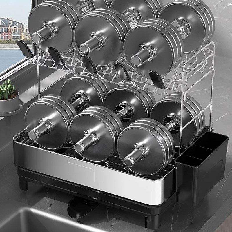 304不锈钢碗碟沥水架厨房置物架晾碗架台面水池碗筷碗盘子收纳架