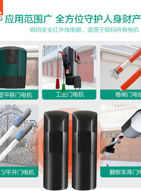 AAVAQ锐玛电机AVANTI 电动车库门开门机防夹红外线平移门电机防撞