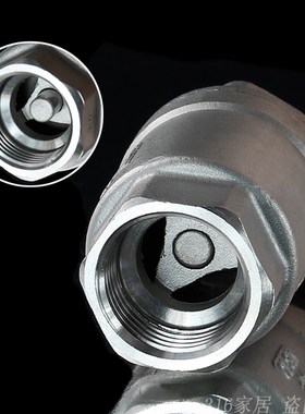 304不锈钢止回阀逆止阀单向立式 H12W止回阀4 6分DN 20 25 40 50