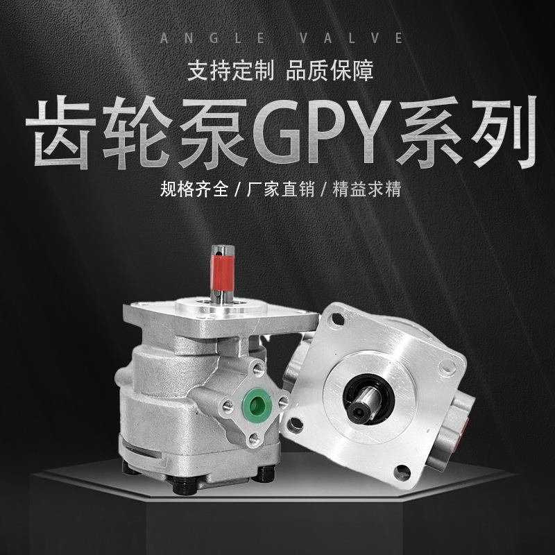液压齿轮泵GPY-F4R/6R/8R/9R/10R/11.5R低噪音定量高压油泵