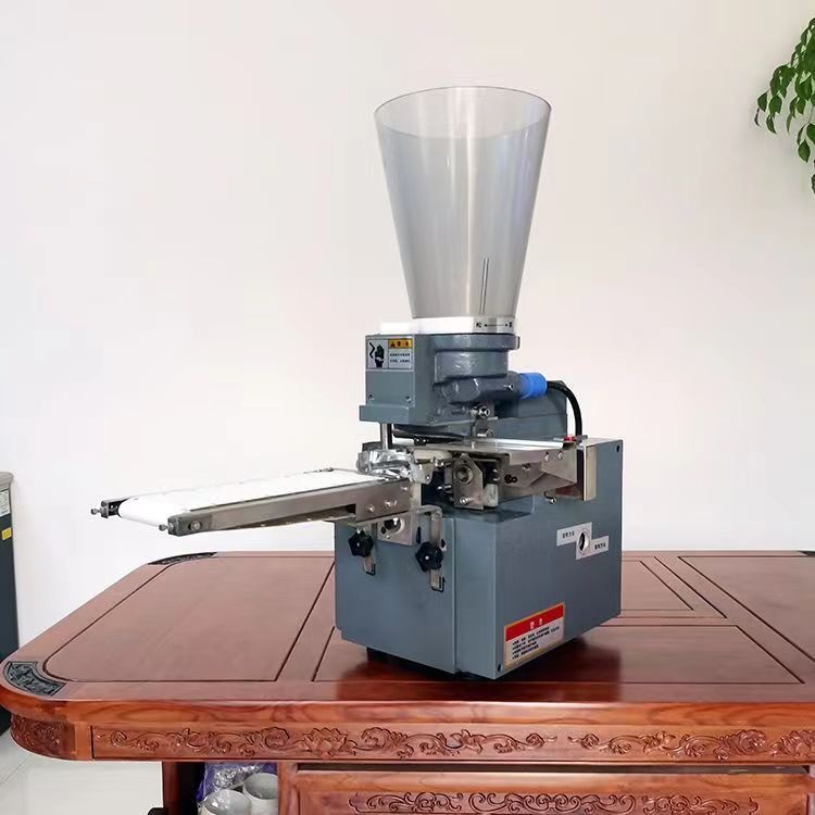 小型蒸饺设备28型日式脆皮煎饺机台式弯型蒸饺煎饺包饺子锅贴机器