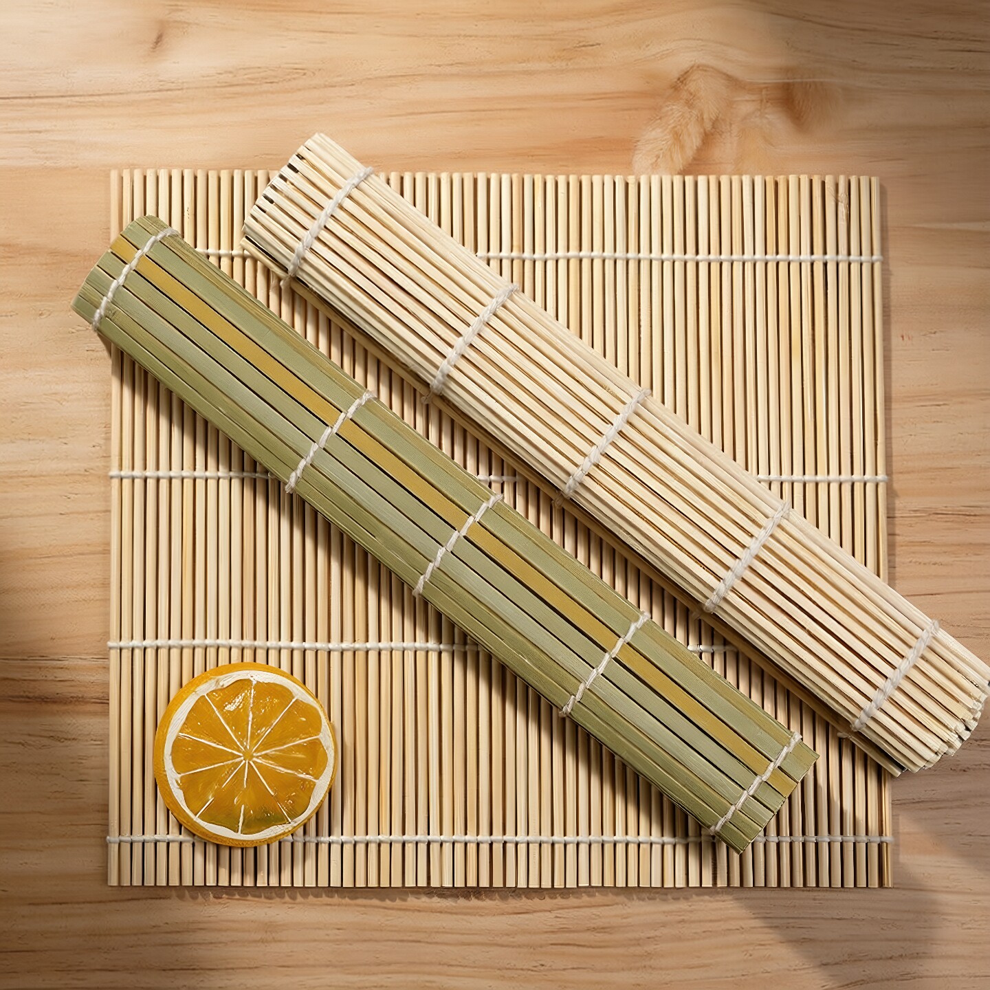 日本精工青皮寿司帘子海苔寿司专用制作工具竹帘紫菜包饭寿司套装