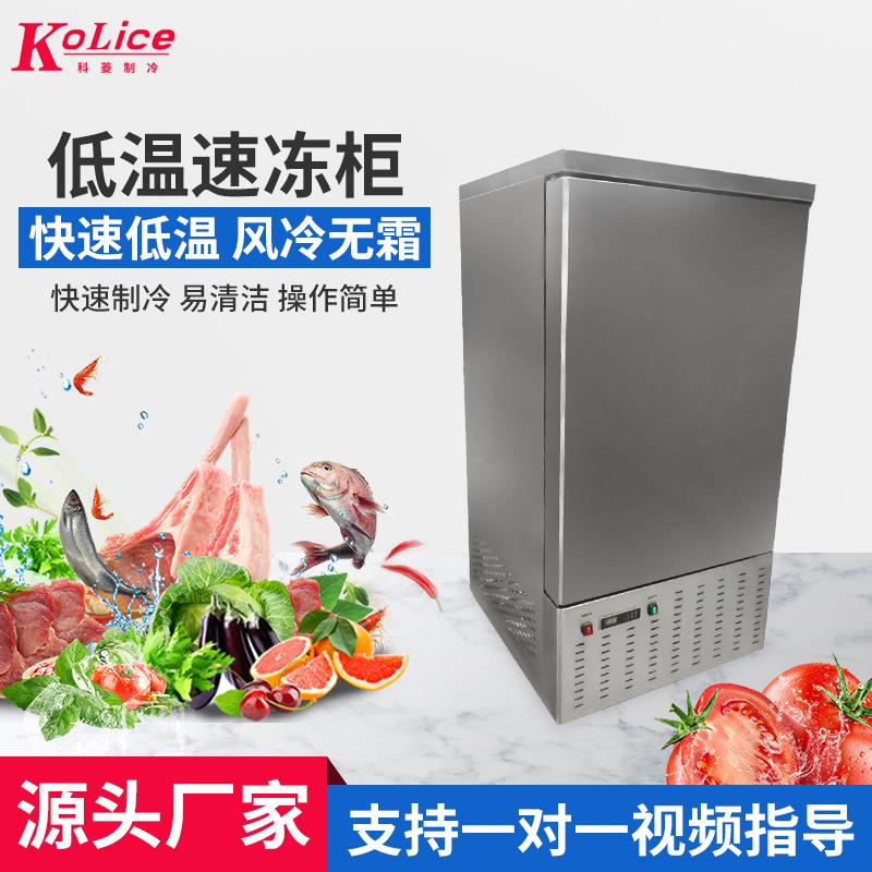 不锈钢风冷速冻柜冰箱商用冰箱冷冻储藏柜商用冷藏食品冰柜