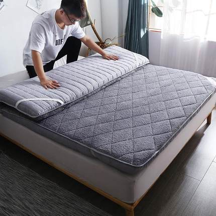 加厚床垫1.8x2m床褥子1.5x2.0可折叠双人榻榻米垫子2家用1.2m睡垫