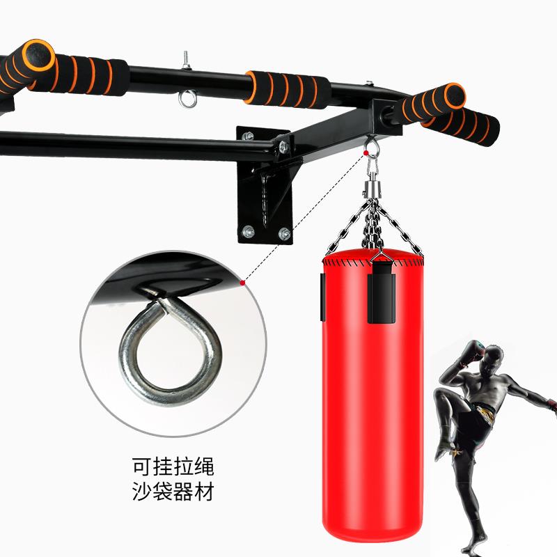 体向上器墙体打孔单杠家室内双杆架吊儿环拉绳秋千童用健身PJA引