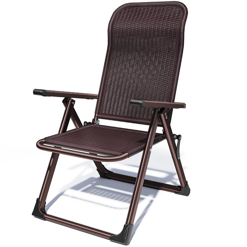 WQB-EYT2藤椅编休户外阳台椅子藤闲椅家用便携单椅人靠背可折叠躺