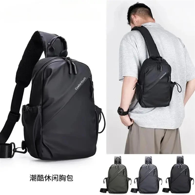 【专柜品质】包单肩包运动小男包潮防水牛津布斜挎包帆布背包斜跨