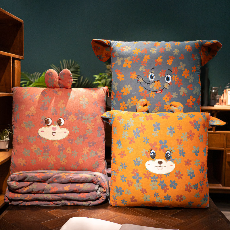抱枕被子两用毯子二合一加厚办公室摺叠午睡枕头沙发汽车靠枕车载,居家布艺,抱枕被,淘宝优惠券,粉丝福利购,淘宝优惠卷