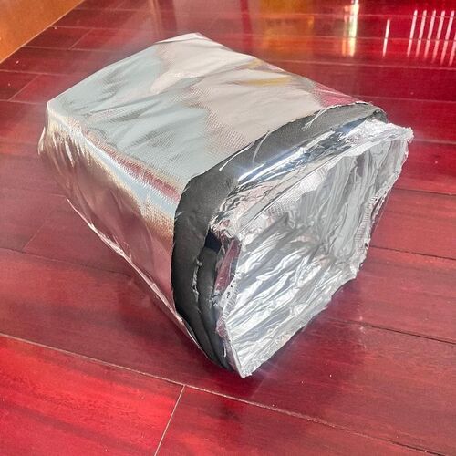 中央空调铝箔软连接风机盘管共板出风口伸缩保温软管方形通风管道