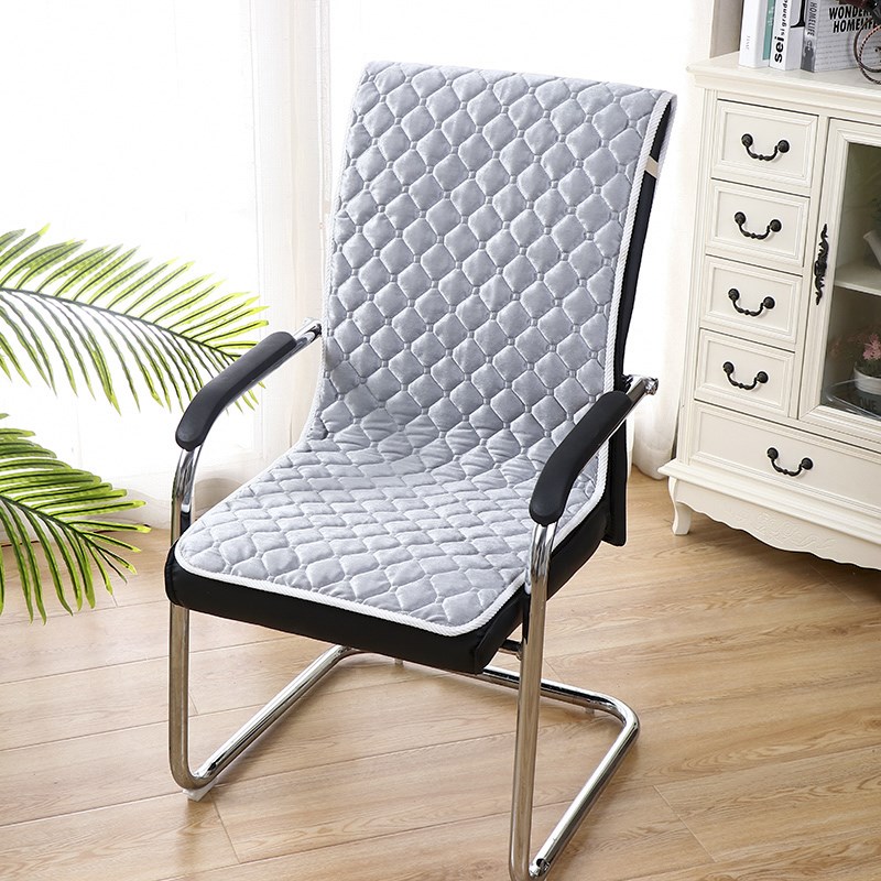 坐垫椅子屁垫靠垫连体四季通用加厚防滑椅垫靠背一体办公室久坐