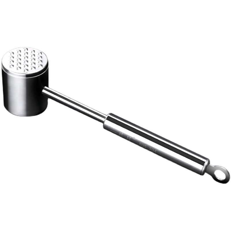 304不锈钢松肉锤厨房家用拍牛排锤子嫩肉断筋器工具商用敲打神器,厨房/烹饪用具,敲肉锤,淘宝优惠券,粉丝福利购,淘宝优惠卷