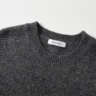 2023新款宽松针织马甲女外穿百搭学院风秋圆领冬马海毛衣背心叠穿