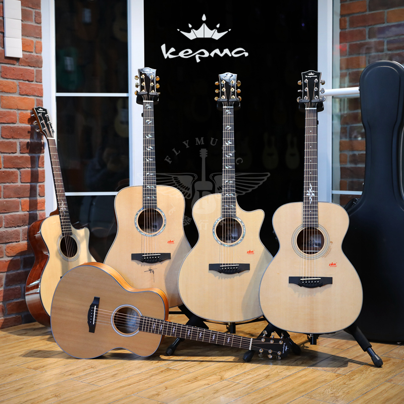 飞琴行 Kepma卡马 ES36 FS36 G1 F1 A1 B1 F0 单板全单民谣吉他