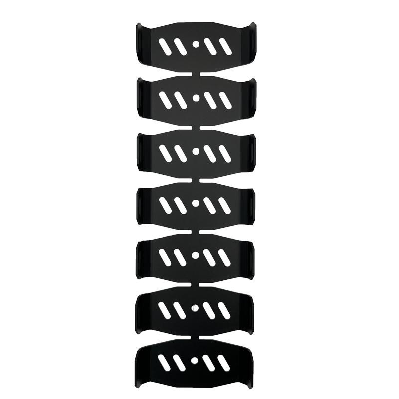 适用无极CU525改装排气前段防烫罩 TR300排气管保护罩 龙骨散热片