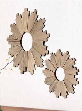 圆环挂件 田园风格 咖啡厅酒吧装饰 家居装饰