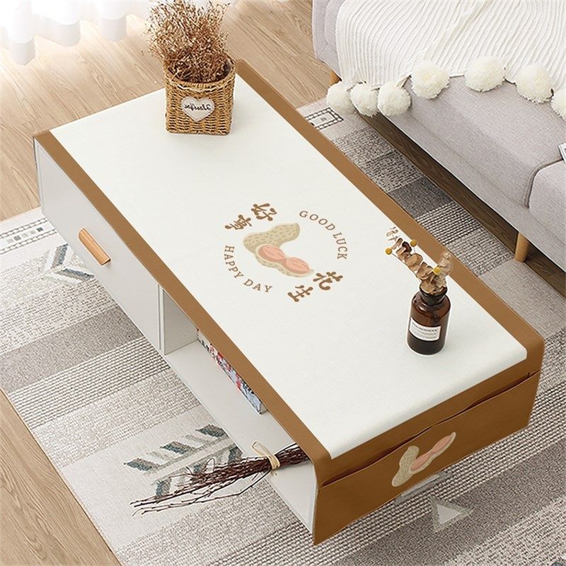 复古水果 茶几桌布客厅桌垫防水防烫茶几布盖布盖巾棉麻口袋,居家布艺,桌布,淘宝优惠券,粉丝福利购,淘宝优惠卷