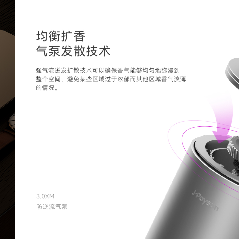 聚普森车载香薰机汽车香水静音定时喷香自动喷香氛机车内高档摆件