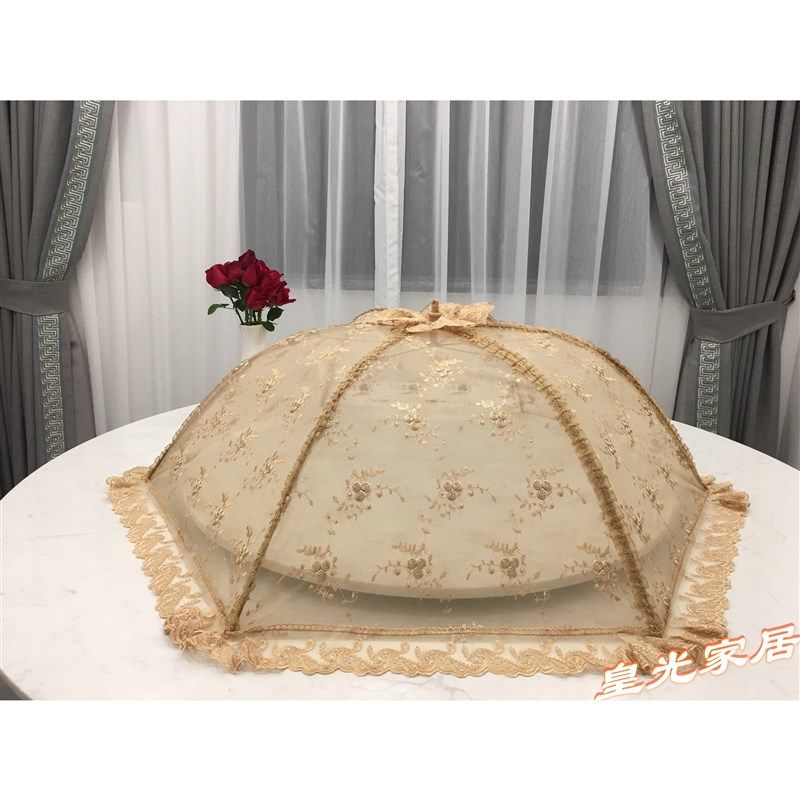 镂空菜罩超大圆形9桌盖菜罩伞特大餐桌食物罩防蝇加大家用遮,收纳整理,餐桌罩,淘宝优惠券,粉丝福利购,淘宝优惠卷