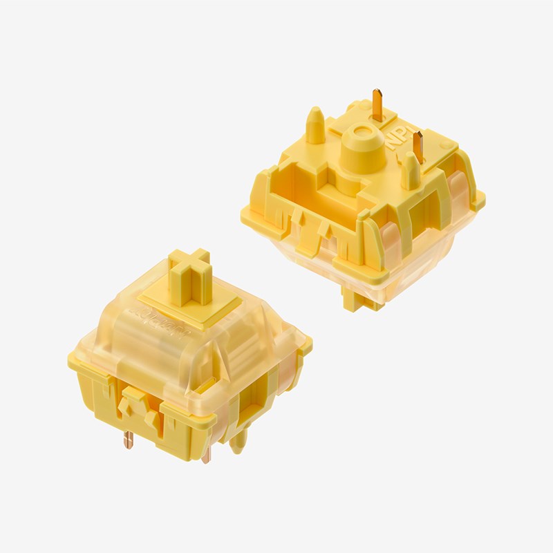 NuPhy Lemon柠檬高轴段落轴机械键轴热插拔POM5f机械开关佳达隆