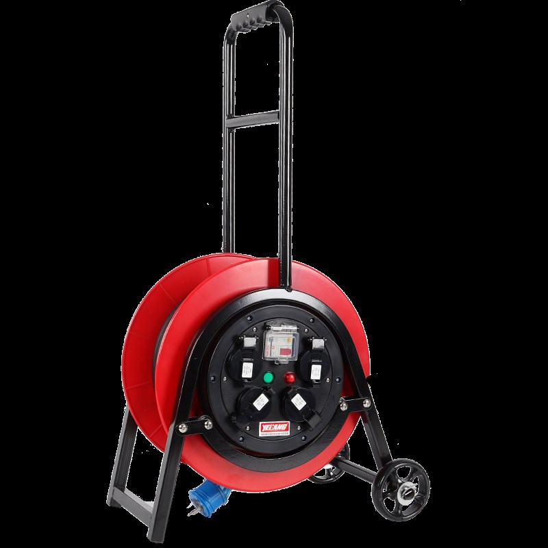 野狼YCB YCF轮车式移动电缆盘卷线盘绕线盘 100米