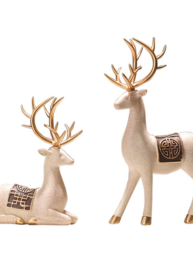 新中式古风摆件国风茶室博古架客厅玄关酒柜禅意工艺品家居装饰品