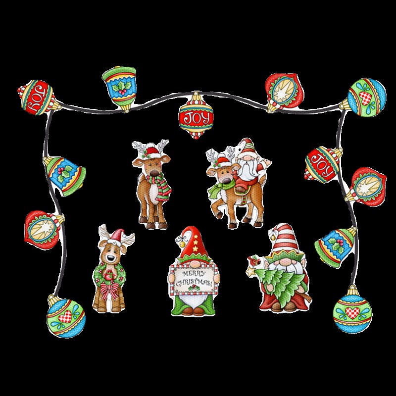 耶诞节装饰贴饰灯泡磁性反光汽车贴节日装饰冰箱车库贴节庆装饰品