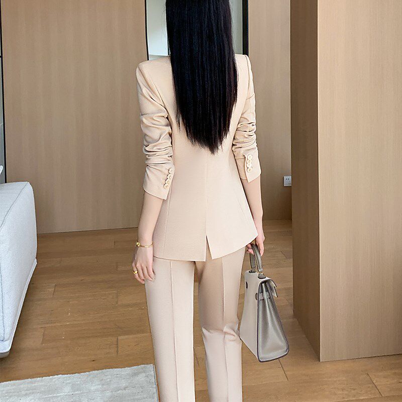 高级感西装套装女2025秋冬季新款职业装正装时尚气质修身西服外套