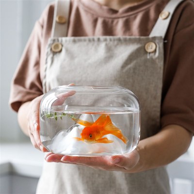 桌面暖山氛围灯雪山鱼缸文艺日式手工玻璃礼品台灯装饰柔光小夜灯