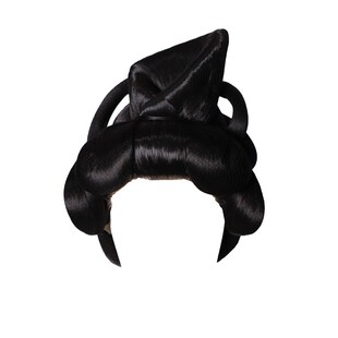 古装唐风一体整顶头套贵妃宫廷古典造型汉服配饰古风影视剧假发套