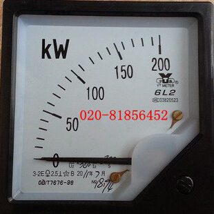 有功功率表6L2-200KW 300/5A 380V 6L2-W GB/T7676