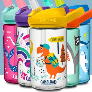 美国CamelBak驼峰儿童运动水壶单层便携塑料吸管户外旅游防漏水杯