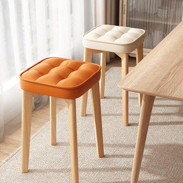 家用方凳餐桌椅子实木凳子可叠放收纳木头凳子软凳板凳客厅小板凳,住宅家具,其它凳子,淘宝优惠券,粉丝福利购,淘宝优惠卷