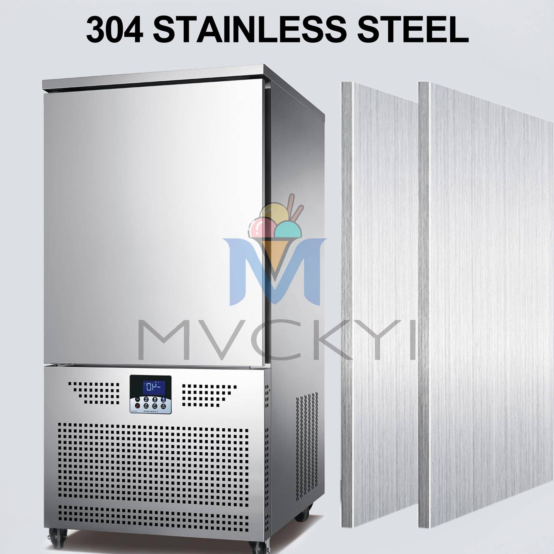 明毅商用单门立式冰箱不锈钢冷藏保鲜冰柜蔬菜保鲜柜大容量冷柜