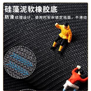 花朵厨房长条地垫防滑防油耐脏免洗地毯防污吸水吸油硅藻泥门口垫
