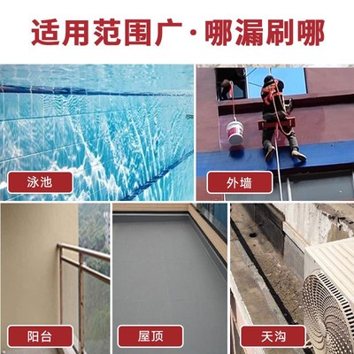 防水涂料K11通用型水池屋顶厨房卫生间墙面地面装修防水堵漏双虹