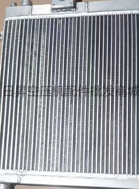 定制螺杆空压机铝制板翅散热器B2380B3255B3265 7.5-75KW冷却器