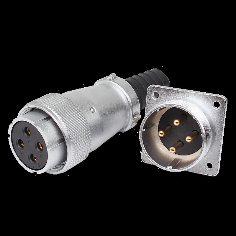 航空插头DS插座 WS32-4-6-8-10-K11-12-J13-14P-19芯TQ/Z公母反装