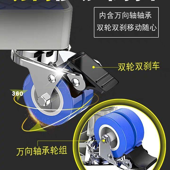 洗衣机底座移动万向轮置物支架通用滚筒冰箱垫高防震脚垫架子托架