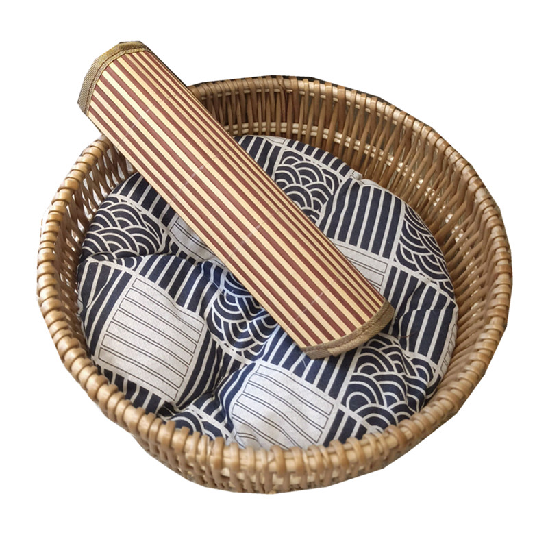 猫窝藤柳编四季通用猫咪窝编织小型幼猫网红猫床猫屋宠物窝可拆洗