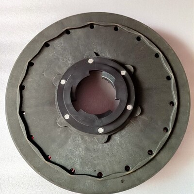 洁霸白云175154钢丝洗地刷17寸磨料丝混合钢丝刷洗地机仿古刷保洁