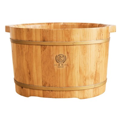 康熙香柏木泡脚桶木桶洗脚盆木桶加厚加宽双人家用神器足浴桶木质