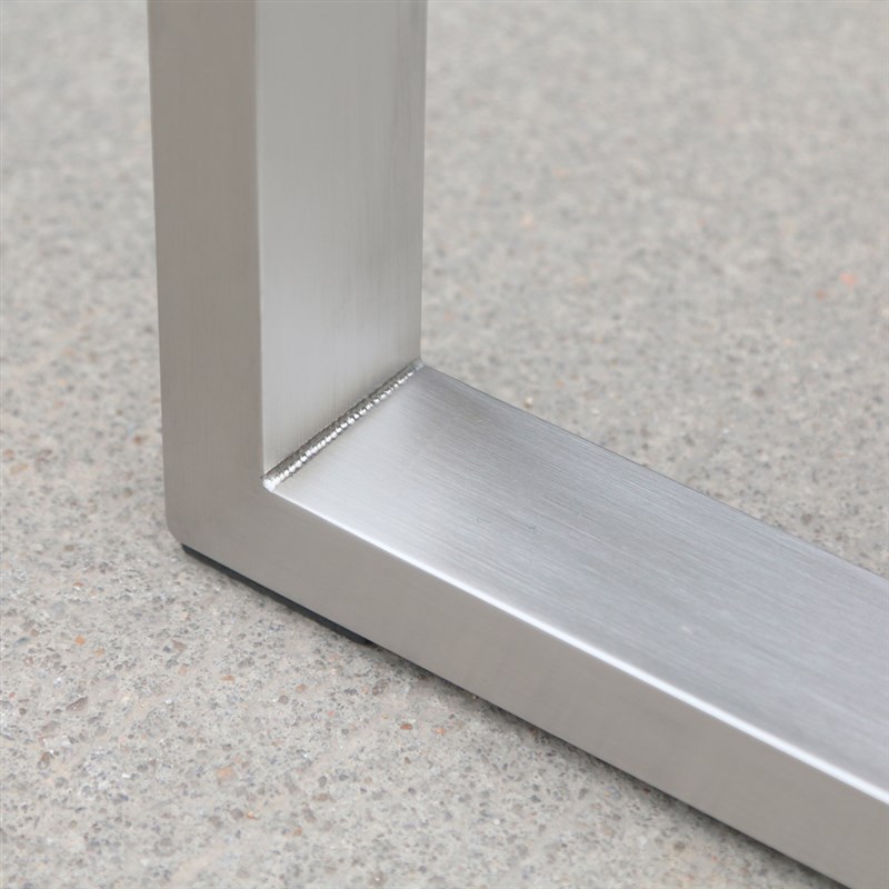 正宗不锈钢桌脚金属桌腿支架子定制木板石面桌子家具五金底座